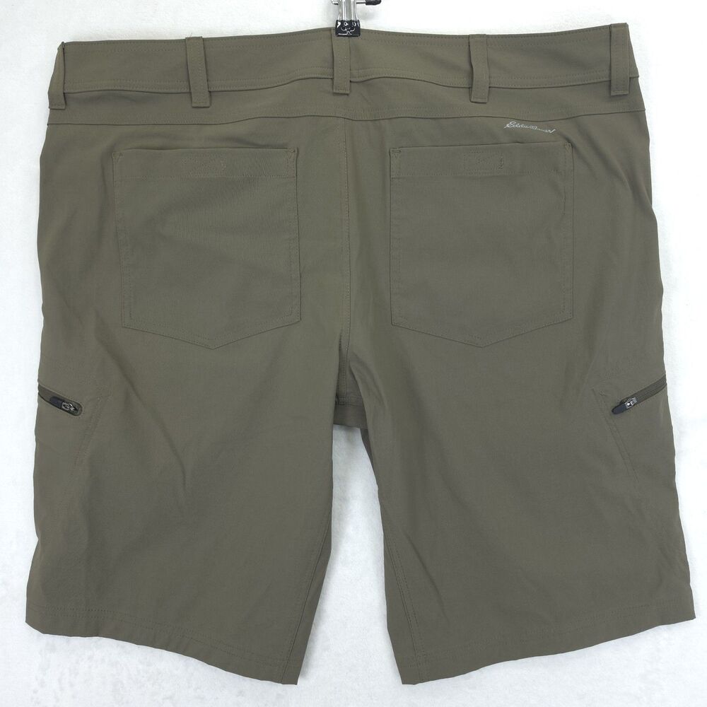 Eddie Bauer First Ascent Guide Pro Shorts Mens 42 Green Hiking Cargo - Picture 2 of 9